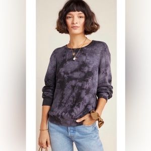 Anthropologie Eri & Ali Tie Dye Sweater Sweatshirt